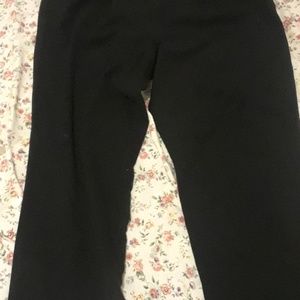 black slacks